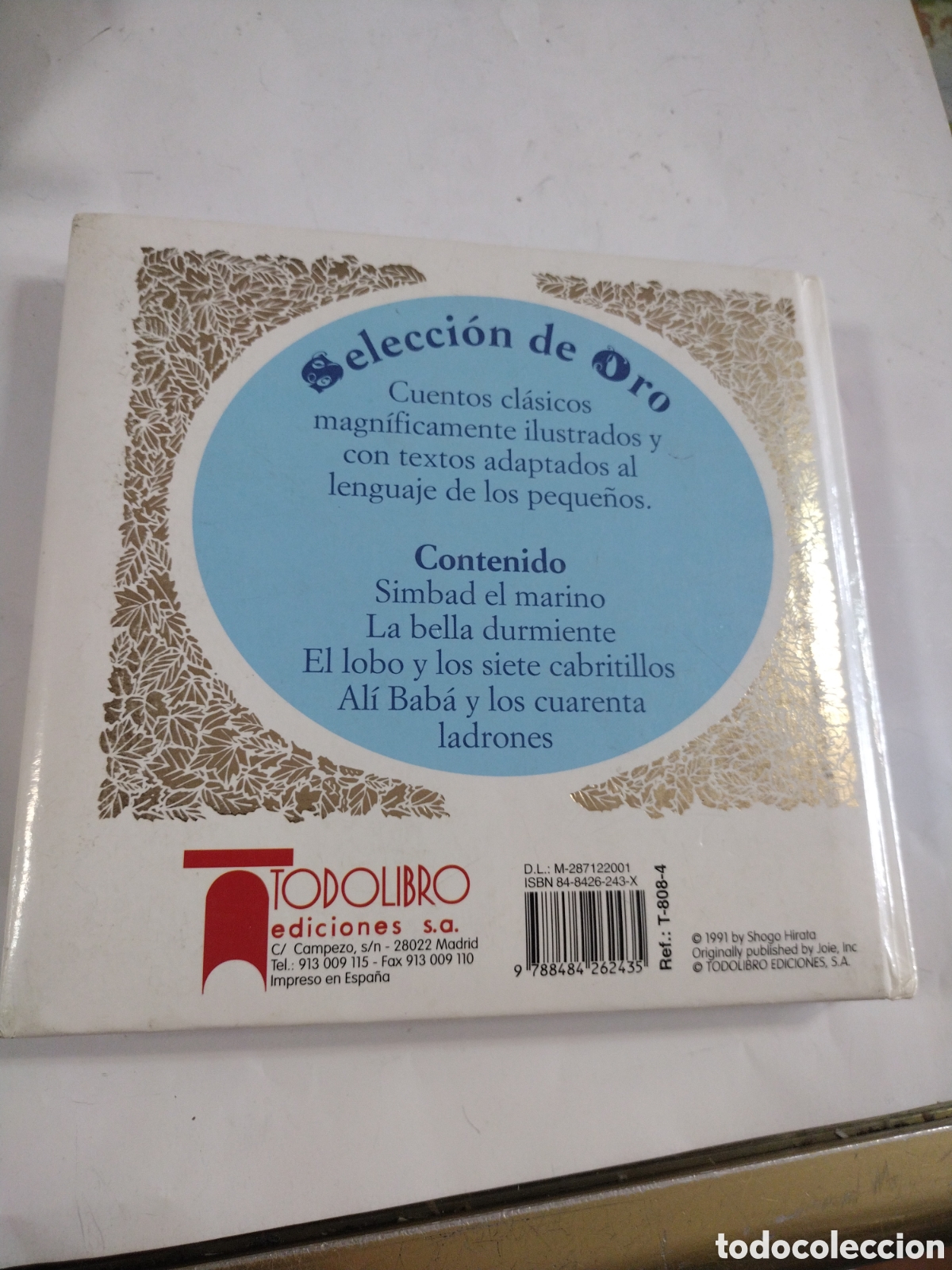 Libros: SELECCI&Oacute;N ORO - TODOLIBRO EDICIONES - Foto 2