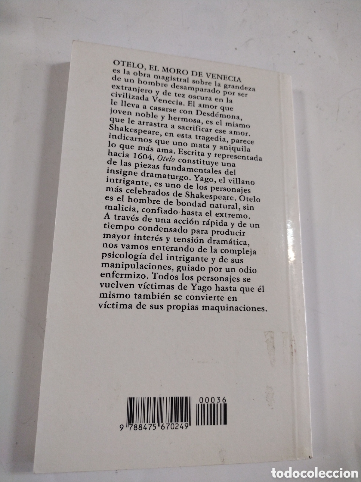 Libros: Otelo. William Shakespeare - Foto 2