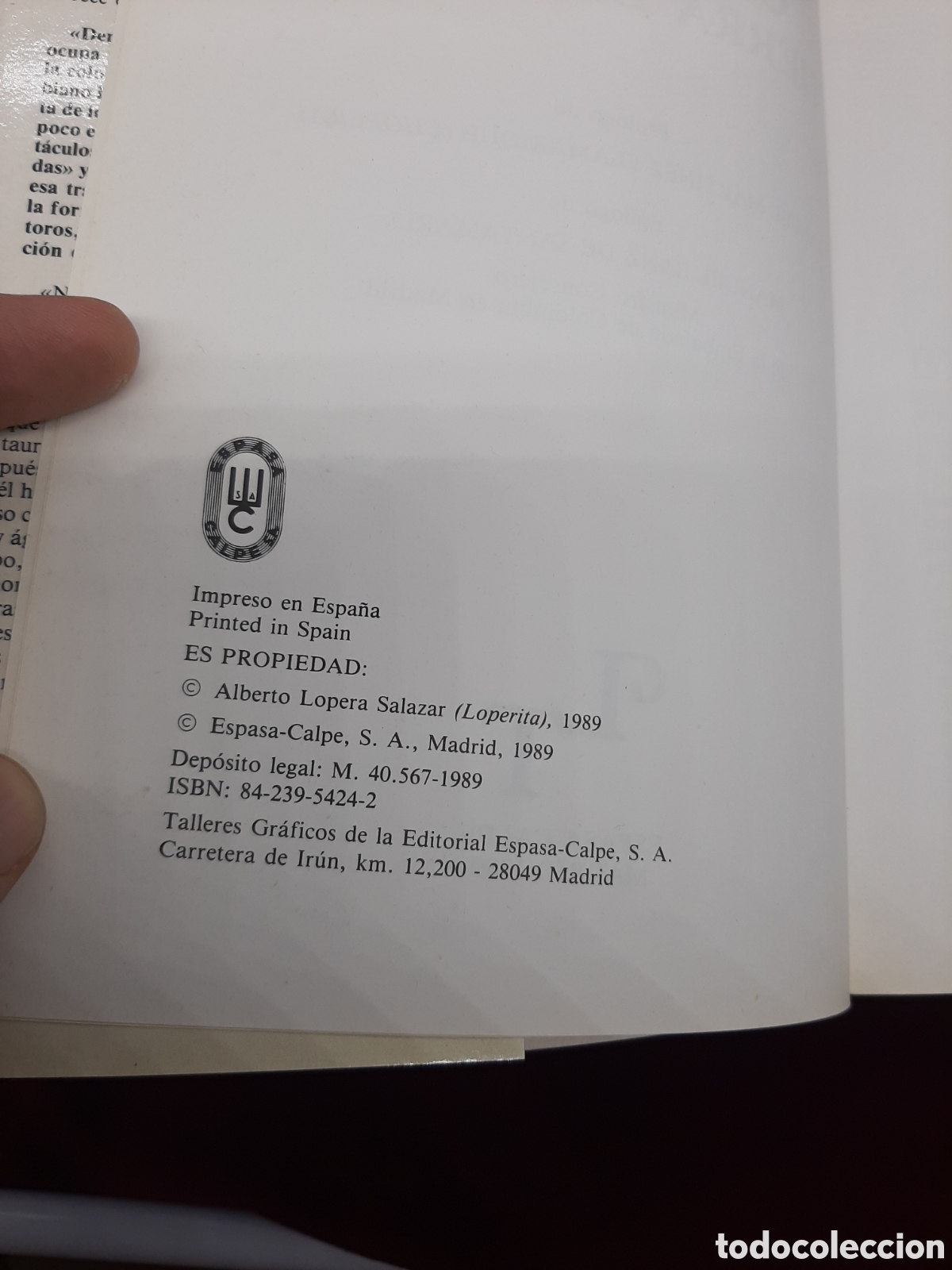 Libros: Tierra de Toros. Colecci&oacute;n LA TAUROMAQUIA. - Foto 4