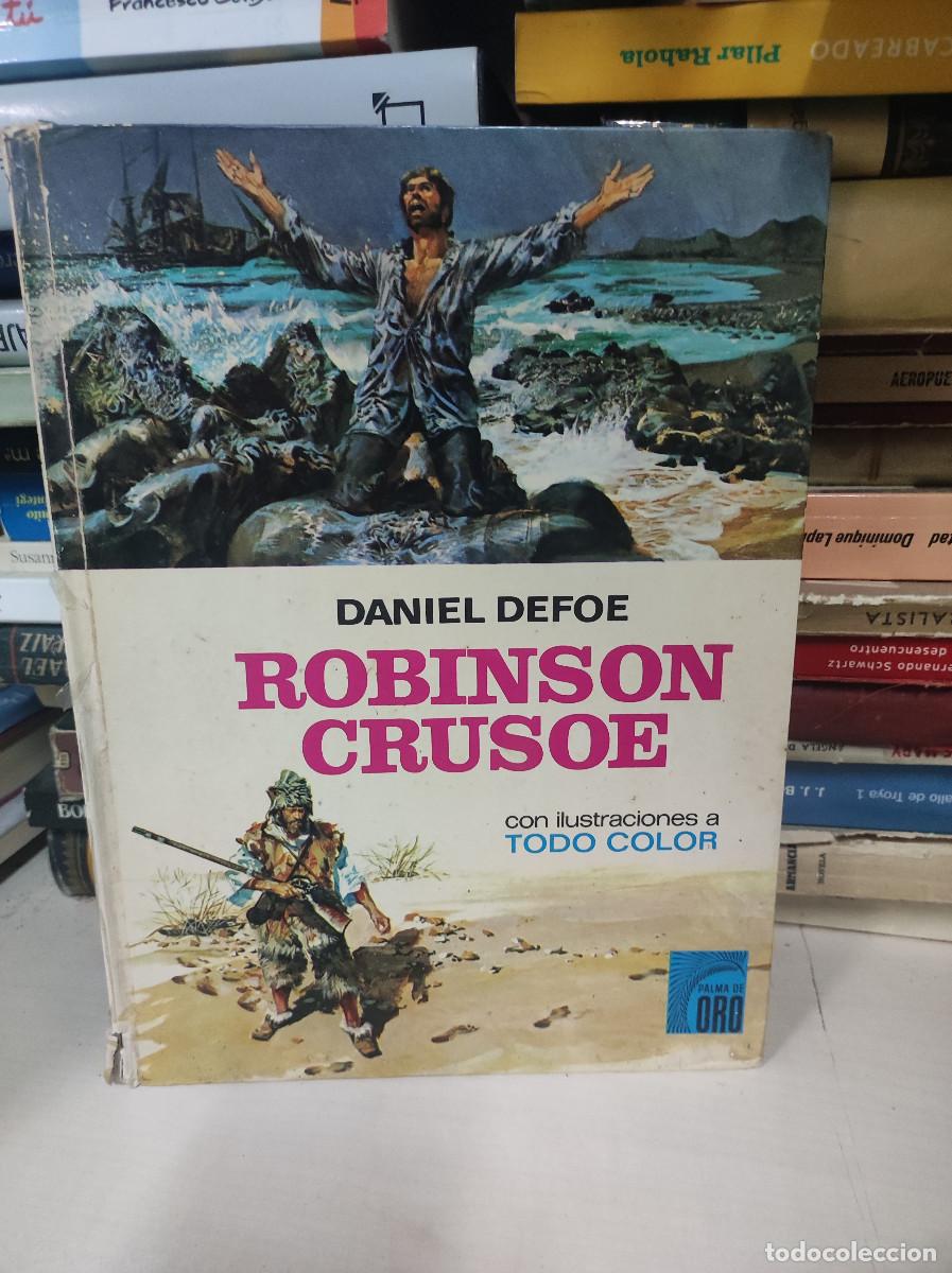 Libros: ROBINSON CRUSOE DANIEL DEFOE TODO COLOR - Foto 1