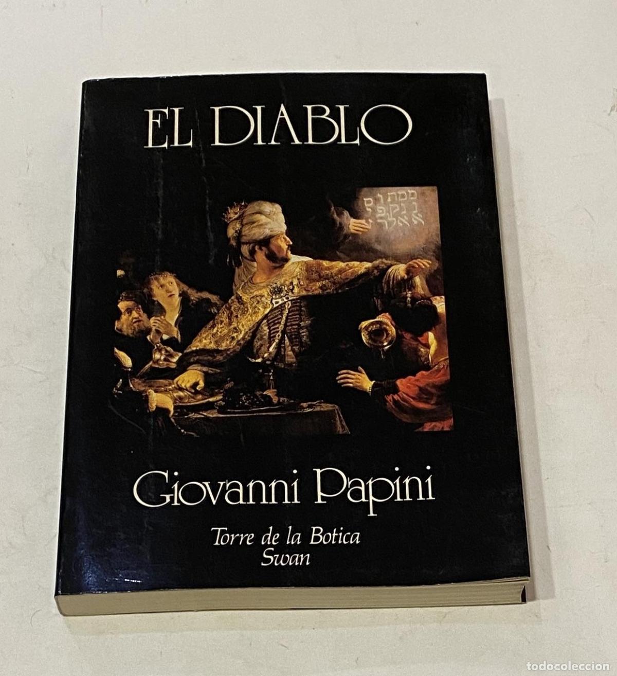 Libros: PAPINI, Giovanni. - El diablo. - Foto 1