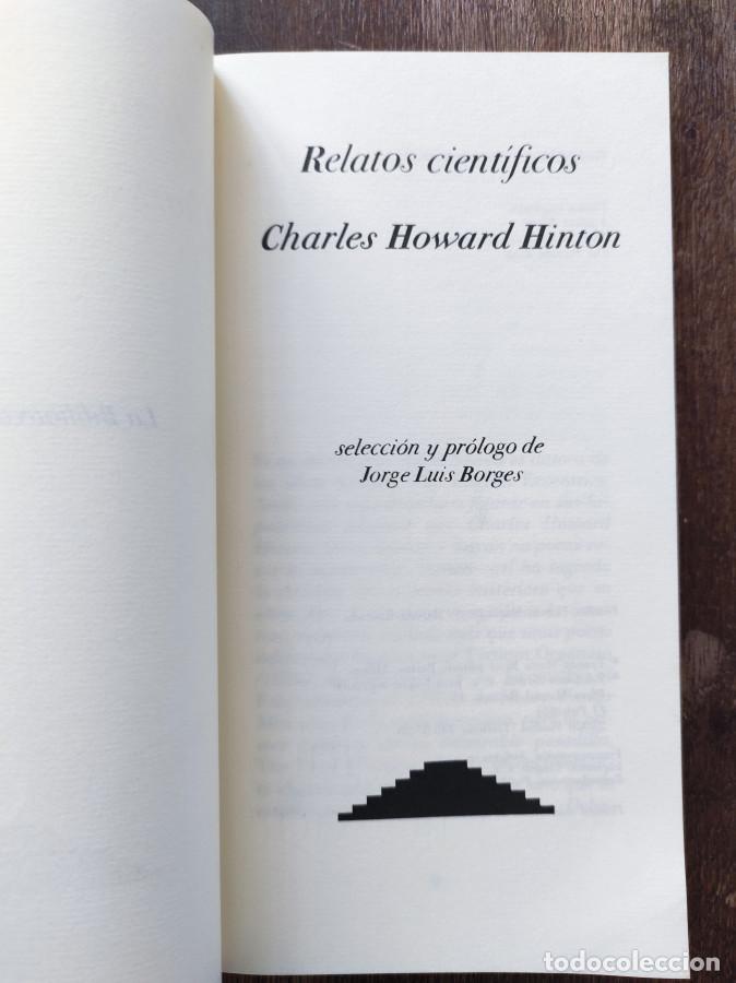 Libros: Relatos cientificos - Charles Howard Hinton - Foto 2