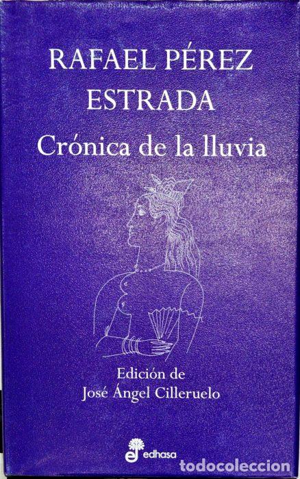 Libros: Cr&oacute;nica de la lluvia - P&Eacute;REZ ESTRADA, RAFAEL - Foto 1