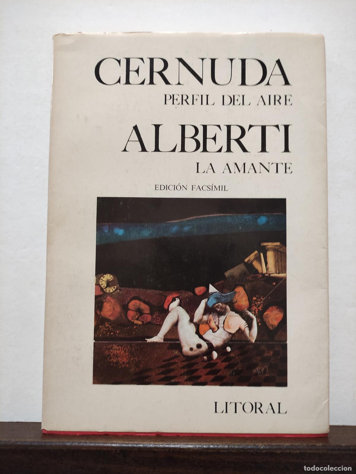 Libros: PERFIL DEL AIRE - LA AMANTE - CERNUDA - ALBERTI - Foto 1