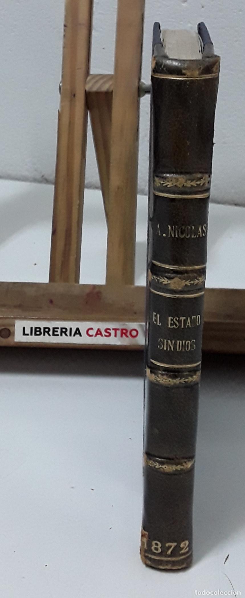 Libros: El estado sin Dios - Augusto Nicol&aacute;s. - Foto 5