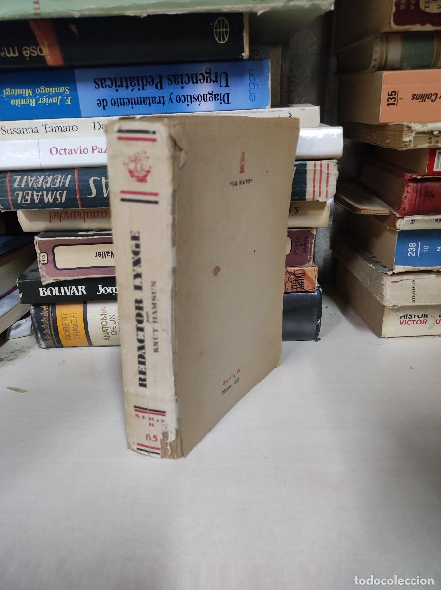 Libros: REDACTOR LYNGE KNUT HAMSUN SERIE B - Foto 6