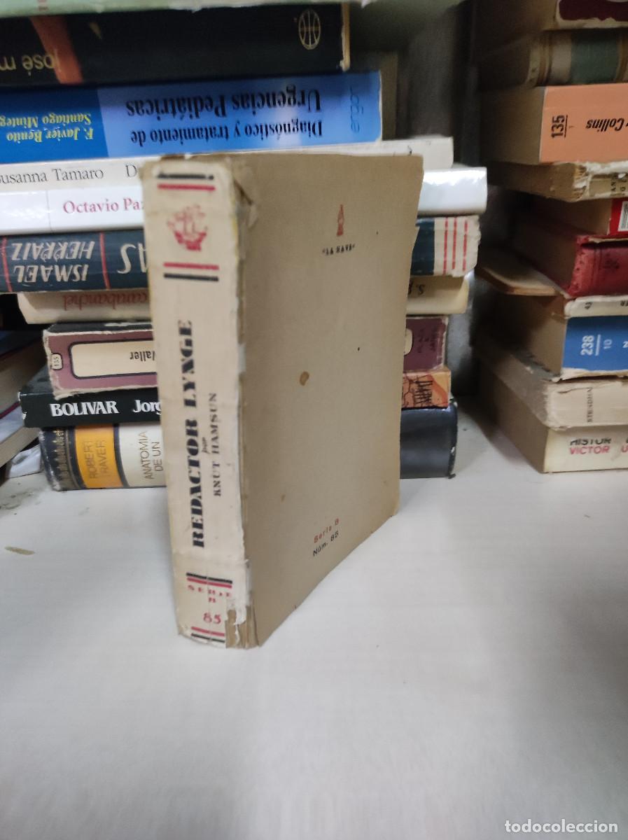 Libros: REDACTOR LYNGE KNUT HAMSUN SERIE B - Foto 7