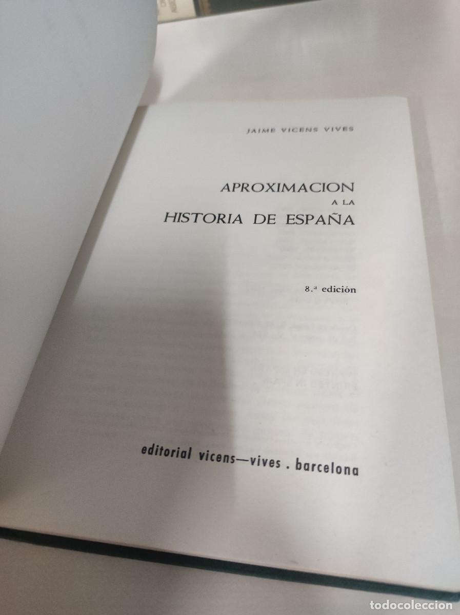Libros: APROXIMACION A LA HISTORIA DE ESPA&Ntilde;A VICENS VIVES - Foto 2