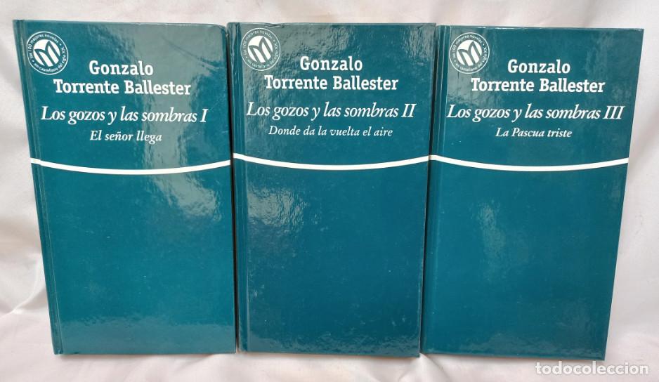 Libros: LOS GOZOS Y LAS SOMBRAS, 3 TOMOS, BIBLIOTEX 2001 - Foto 1