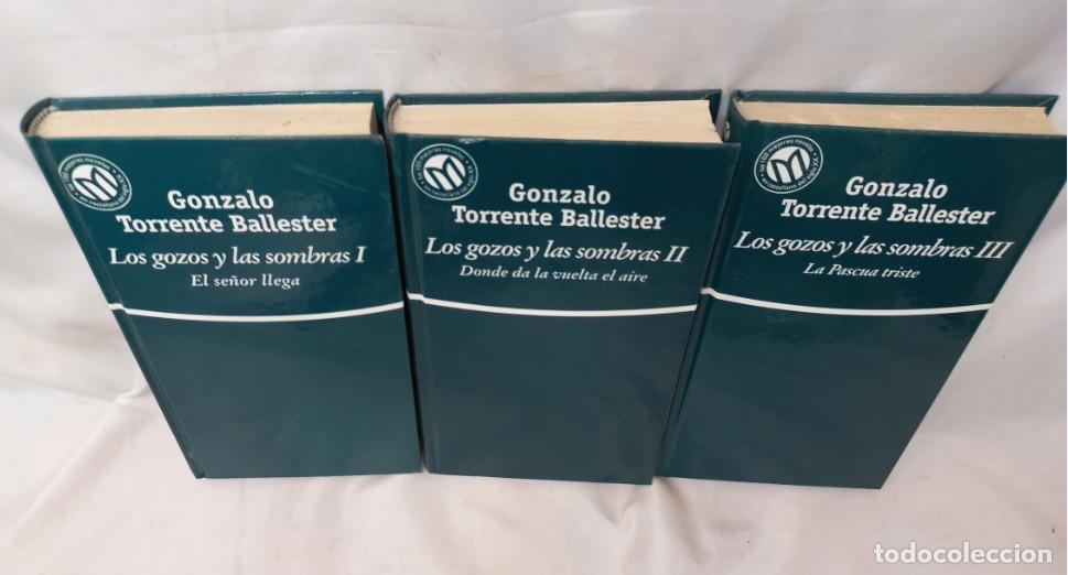 Libros: LOS GOZOS Y LAS SOMBRAS, 3 TOMOS, BIBLIOTEX 2001 - Foto 2