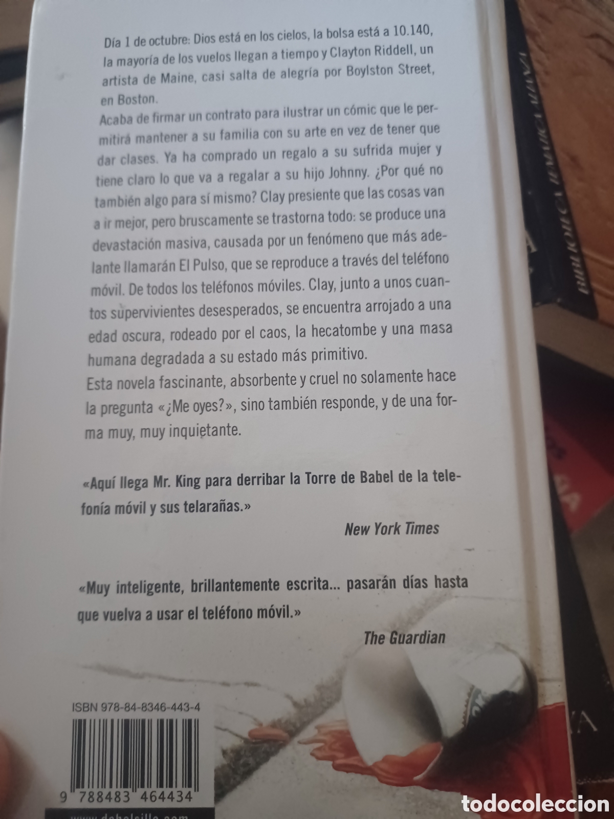 Libros: Barybook C68. Cell Stephen King de bolsillo 1 primera edici&oacute;n - Foto 2