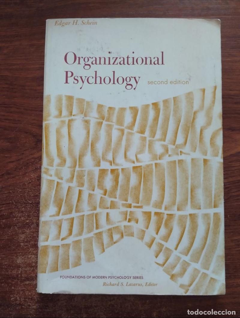 Libros: Organizational Psychology (second edition) - Edgar H. Schein - Foto 1