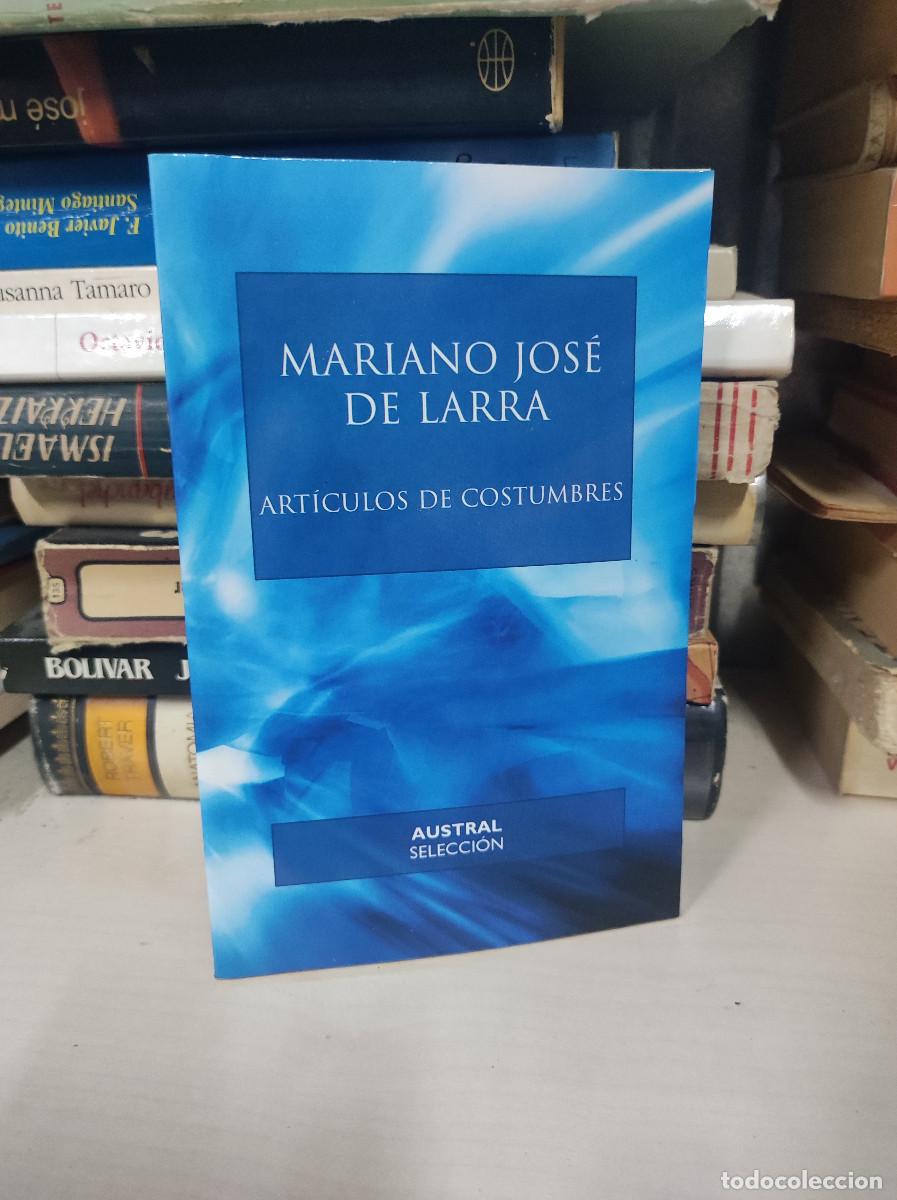Libros: ARTICULOS DE COSTUMBRES MARIANO JOSE DE LARRA - Foto 1