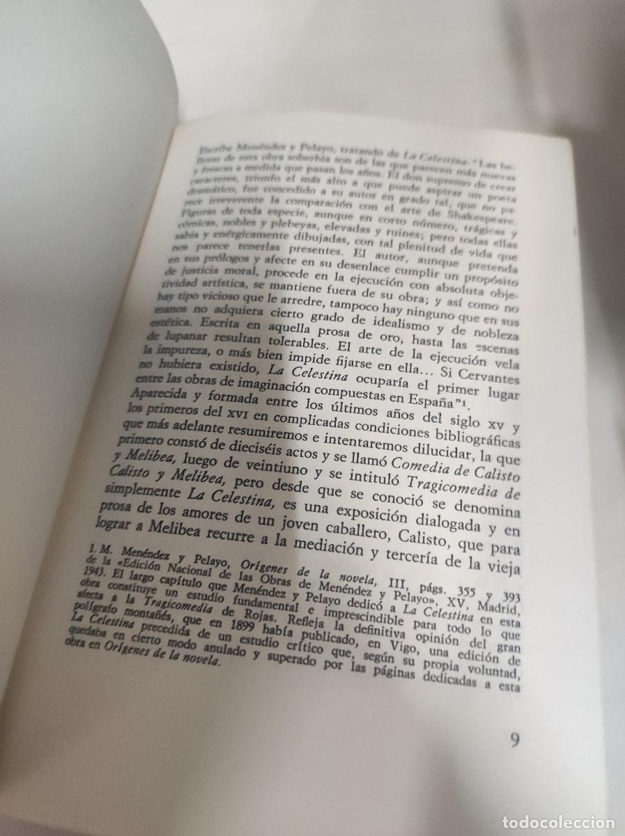 Libros: LA CELESTINA FERNANDO DE ROJAS - Foto 3