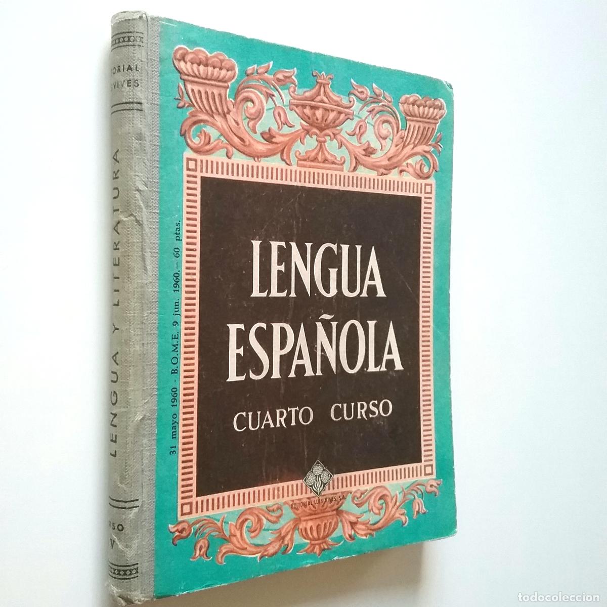 Libros: Lengua espa&ntilde;ola. Cuarto curso - Foto 1