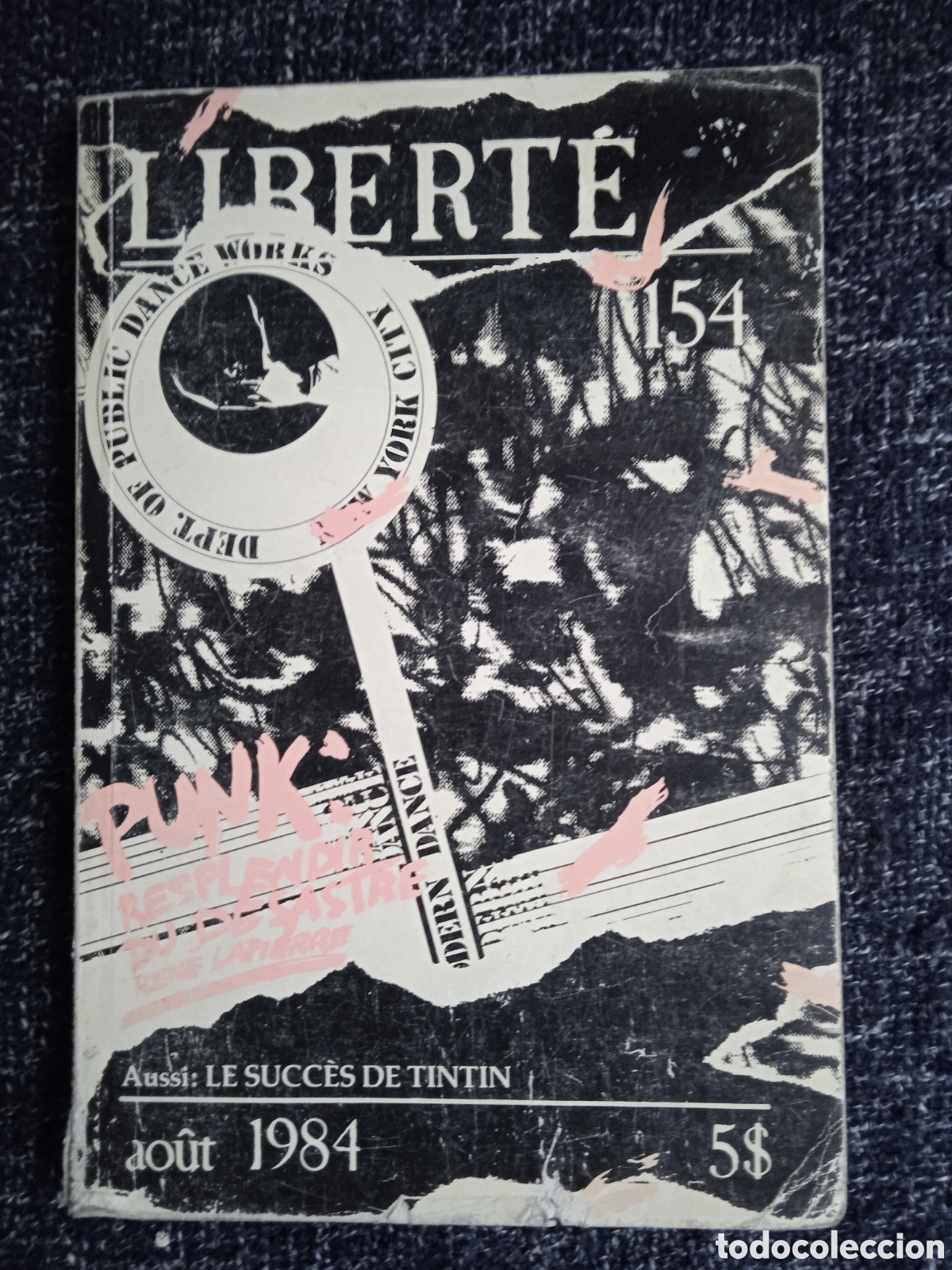 Libros: LIBERTE 154 Anatomie d'un succ&egrave;s : les aventures de Tintin / APOSTOLID&Egrave;S, Jean-Marie A&Ntilde;O 1984