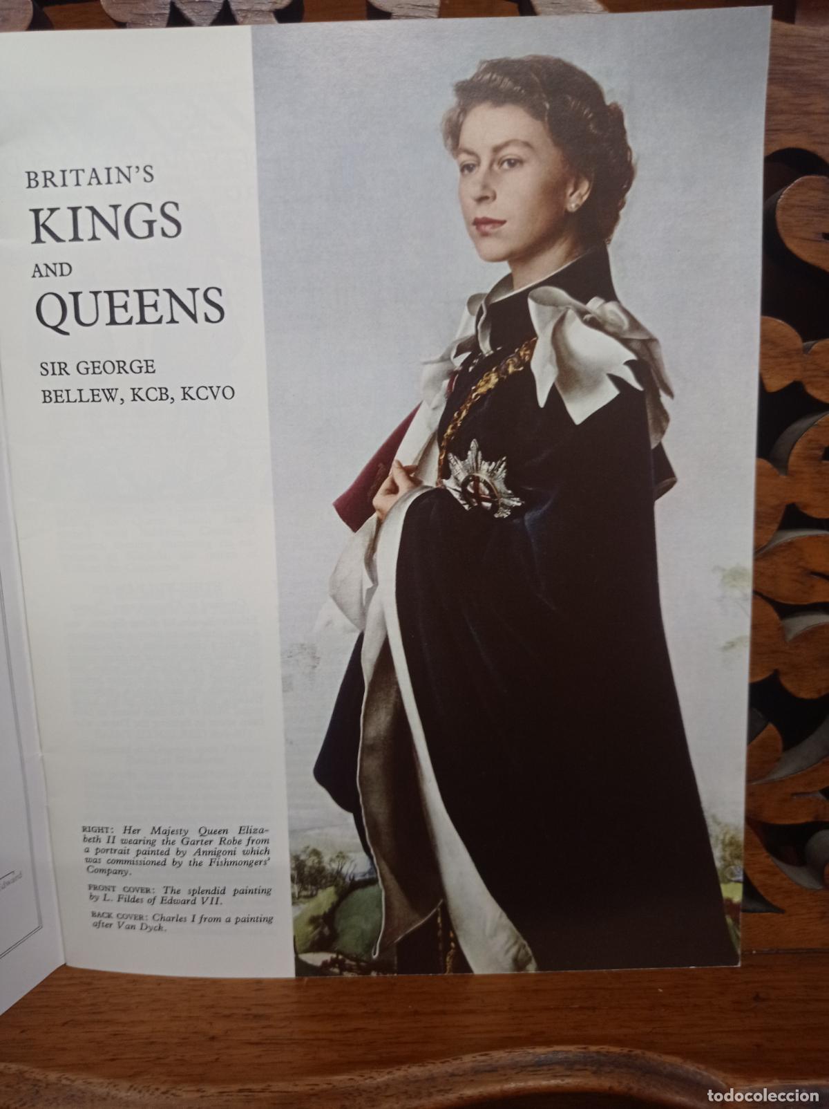 Libros: BRITAINS KINGS AND QUEENS. PITKIN 1974. EN INGL&Eacute;S - Foto 3