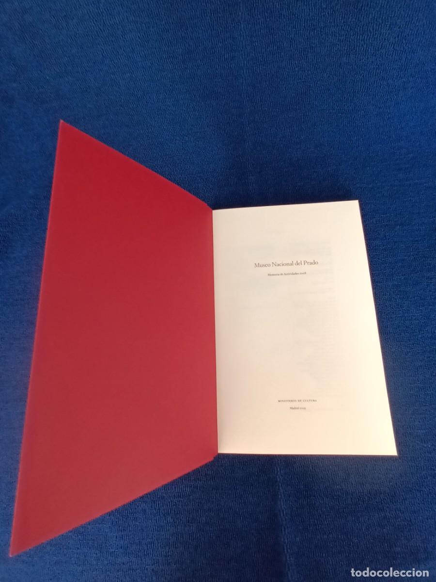 Libros: MUSEO NACIONAL DEL PRADO - MEMORIA DE ACTIVIDADES - 2008 - Foto 2
