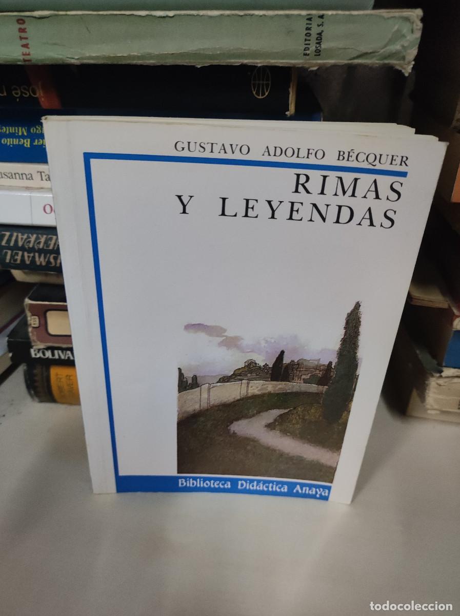 Libros: RIMAS Y LEYENDAS GUSTAVO ADOLFO BECQUER - Foto 1