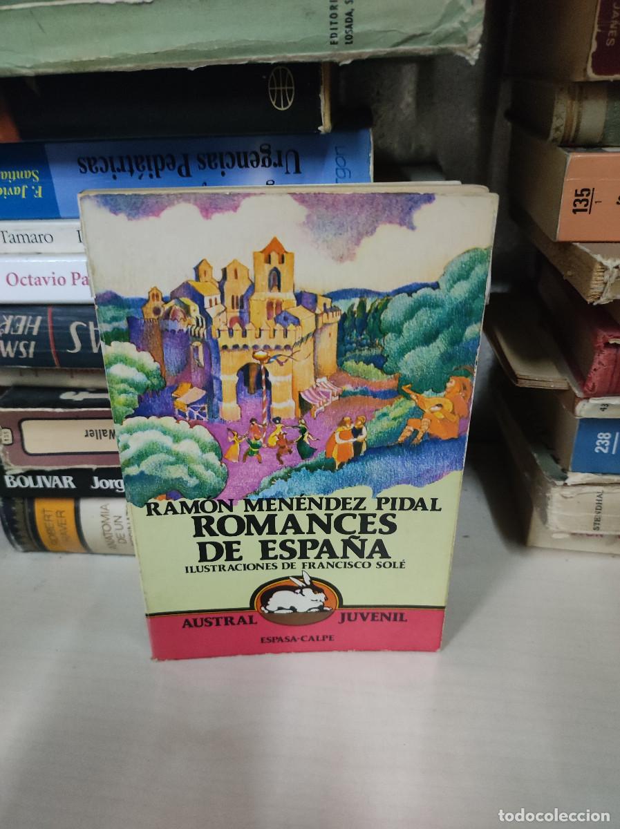 Libros: ROMANCES DE ESPA&Ntilde;A RAMON MENENDEZ - Foto 1