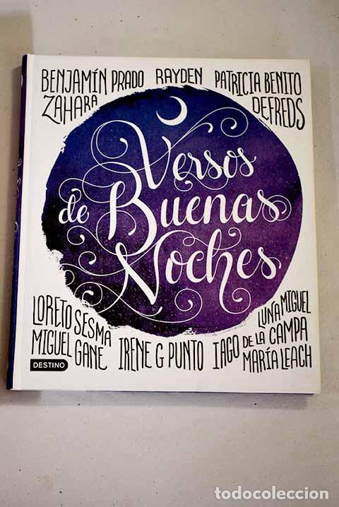 Libros: Versos de buenas noches - Foto 1