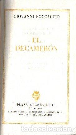 Libros: El Decamer&oacute;n - Boccaccio, Giovanni - Foto 1