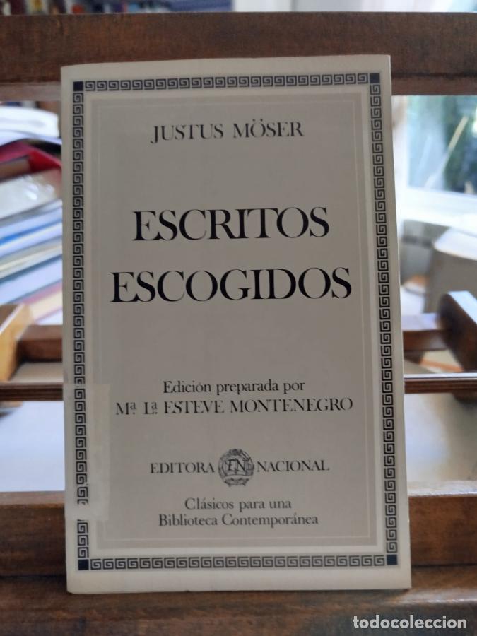 Libros: Escritos escogidos - M&ouml;ser, Justus - Foto 1