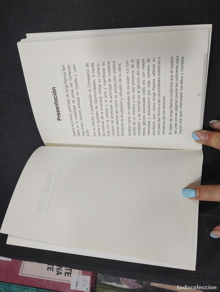 Libros: SAABRAX. Jorge Ramos San Mart&iacute;n. Prosa - Foto 2