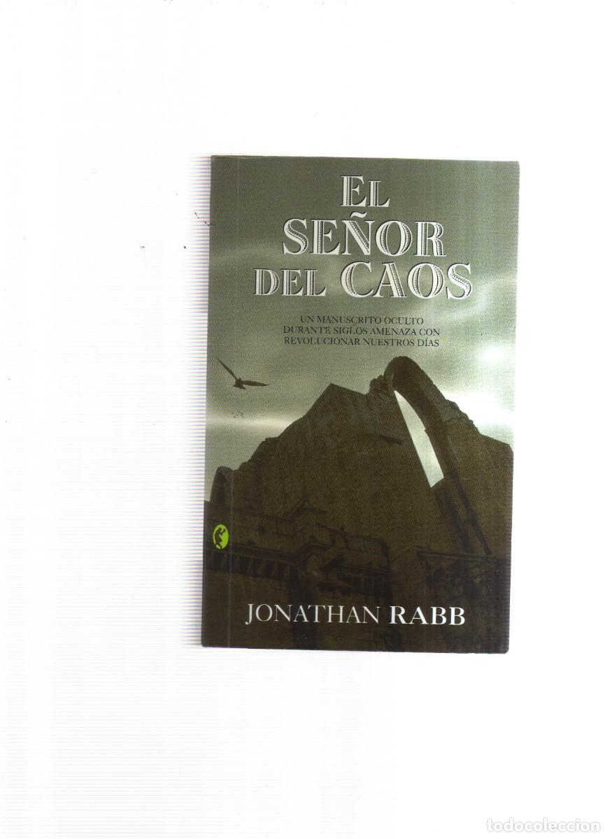 Libros: EL SE&Ntilde;OR DEL CAOS JONATHAN RABB - Foto 1