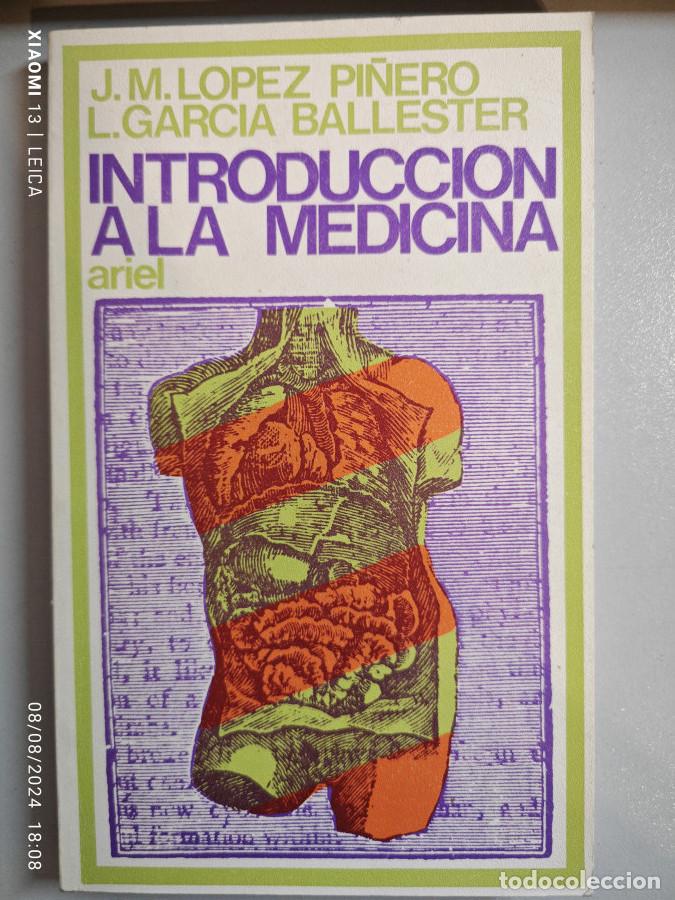 Libros: Introduccion a la medicina. - Lopez Pi&ntilde;ero. TDK887 - Foto 1