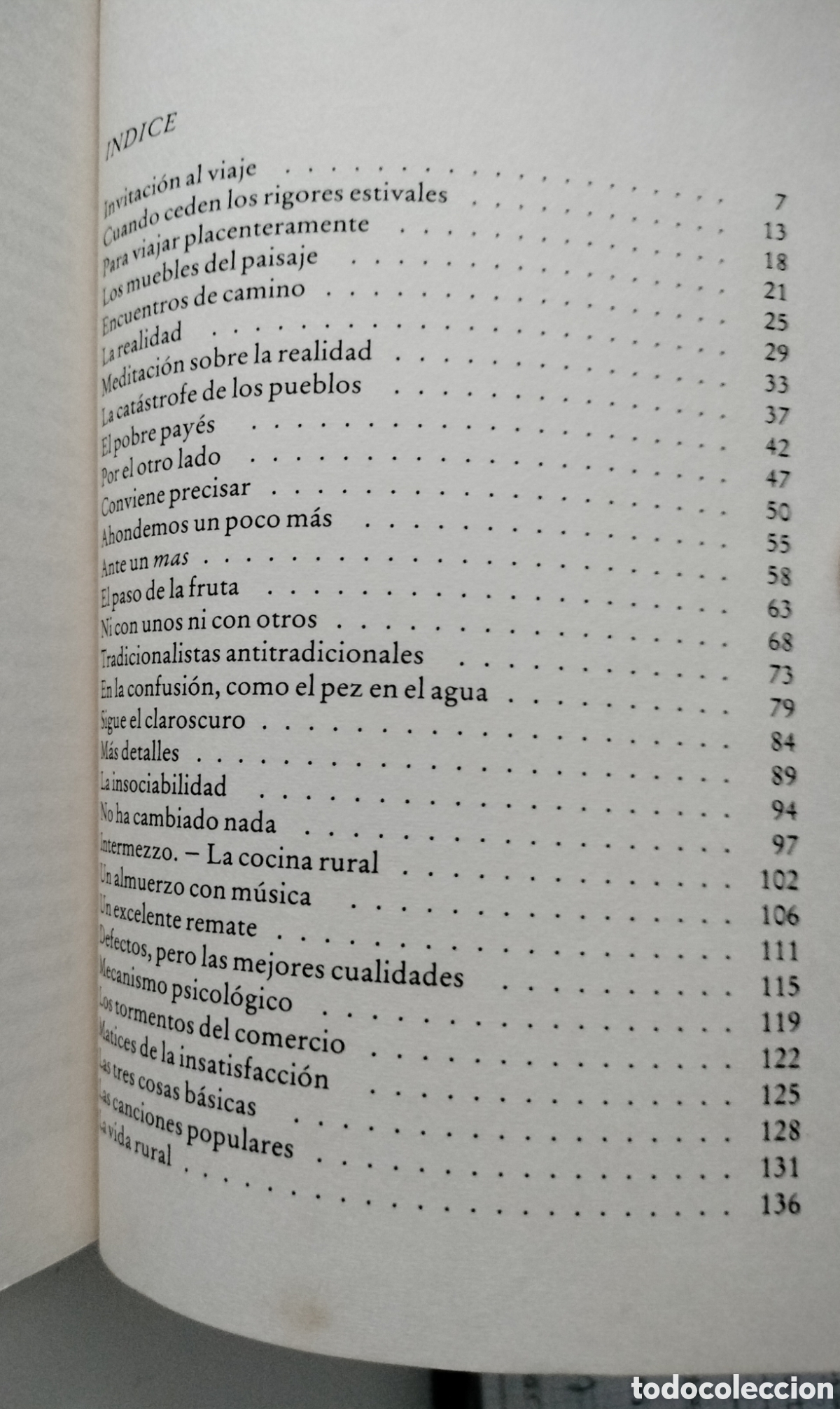 Libros: VIAJE A PIE. JOSEP PLA. 1979. - Foto 3