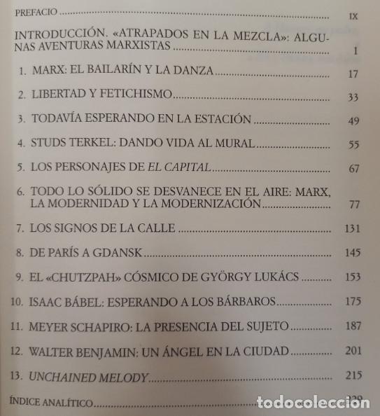 Libros: AVENTURAS MARXISTAS, MARSHALL BERMAN, VERGARA 2002 - Foto 3