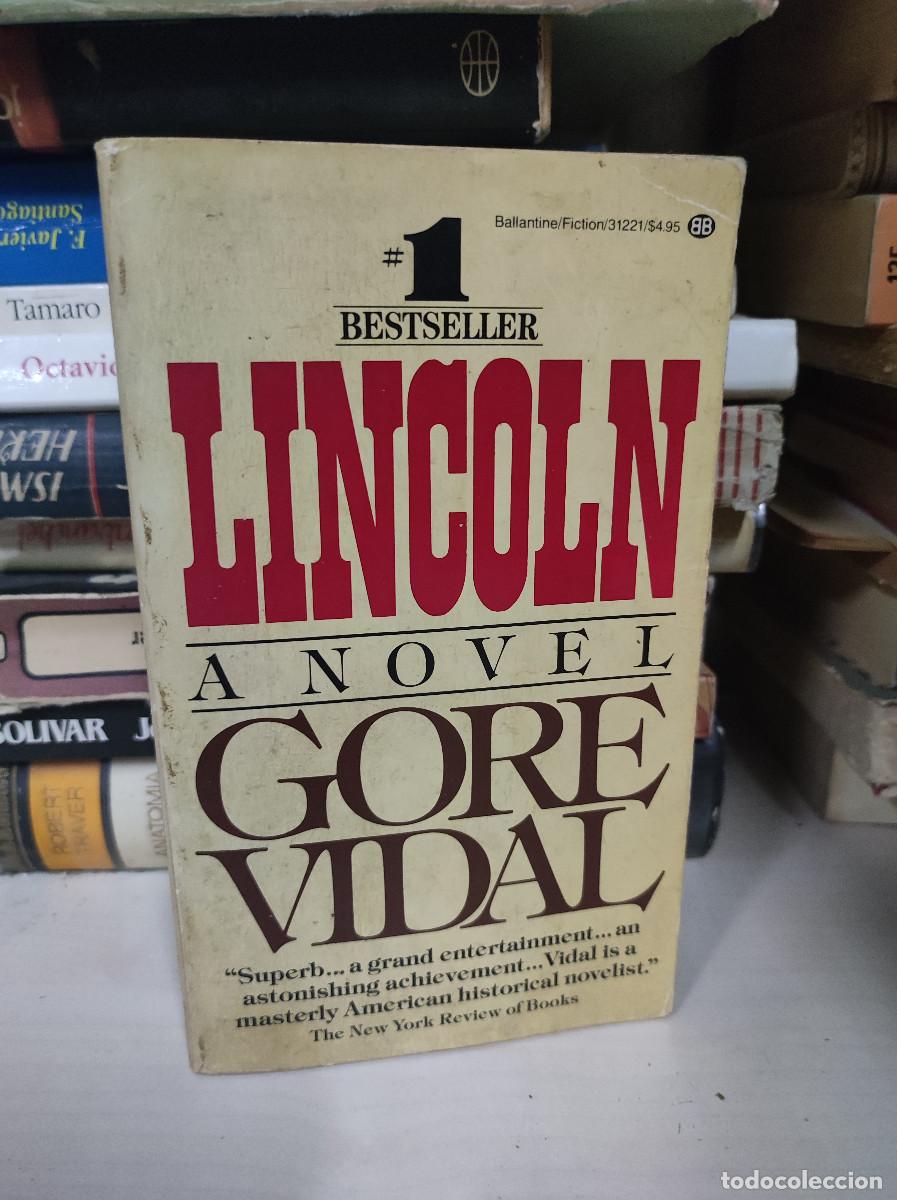 Libros: LINCOLN A NOVEL GORE VIDAL / ING - Foto 1