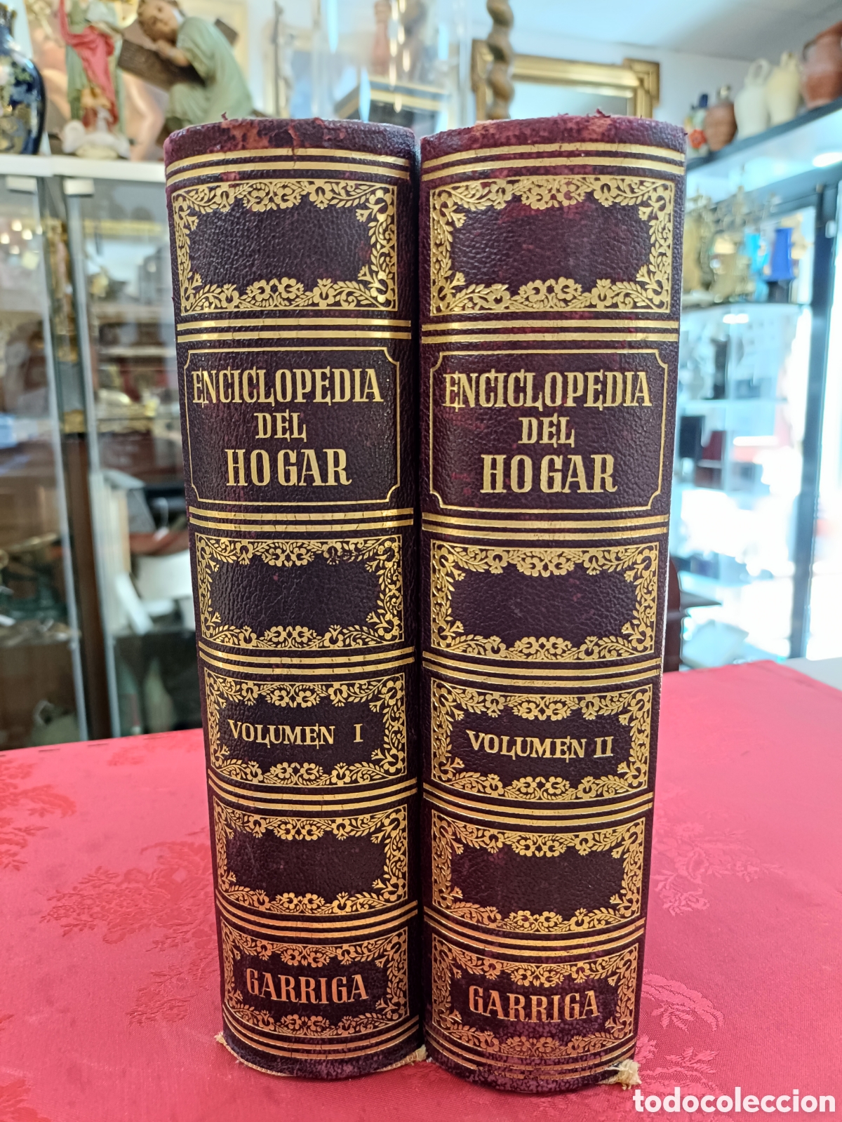Libros: ENCICLOPEDIA DEL HOGAR. VOLUMEN I Y II. BARCELONA - Foto 2