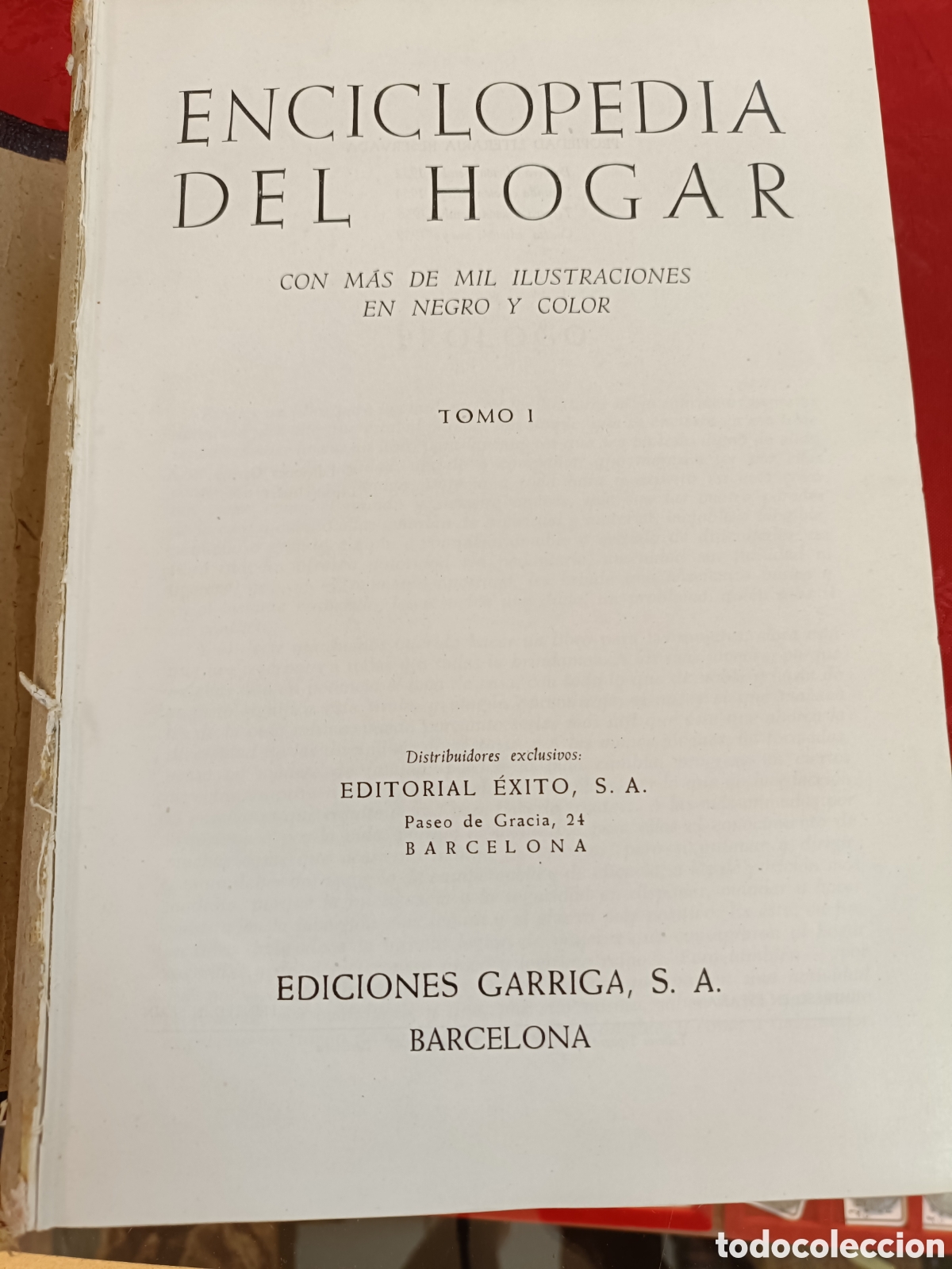 Libros: ENCICLOPEDIA DEL HOGAR. VOLUMEN I Y II. BARCELONA - Foto 5