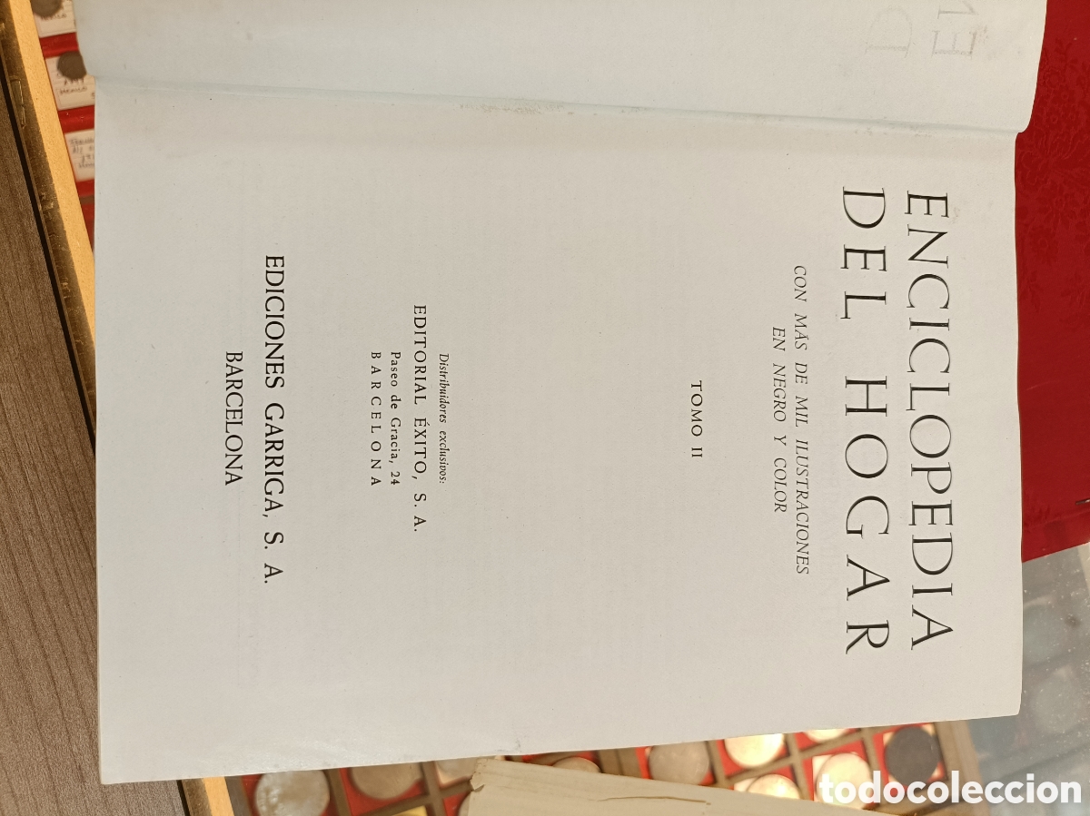 Libros: ENCICLOPEDIA DEL HOGAR. VOLUMEN I Y II. BARCELONA - Foto 10