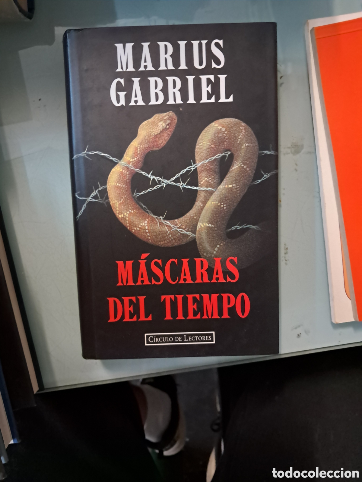 Libros: Mar&iacute;us Gabriel, M&aacute;scaras del tiempo, C&iacute;rculo Lectores - Foto 1