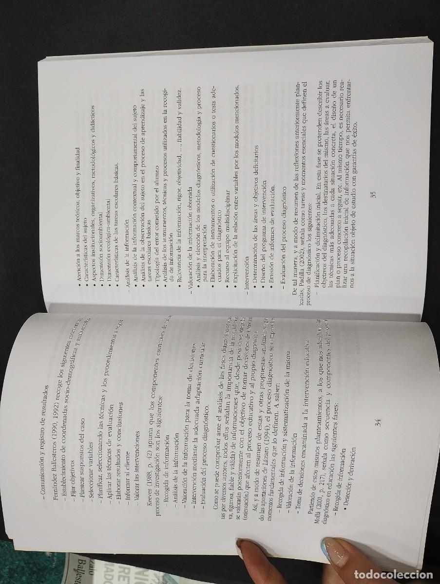 Libros: DIAGNOSTICO EN EDUCACION MODELO, TECNICAS E INSTRUMENTOS AMPARO JIMENEZ VIVAS Ed. Amar&uacute;. - Foto 3