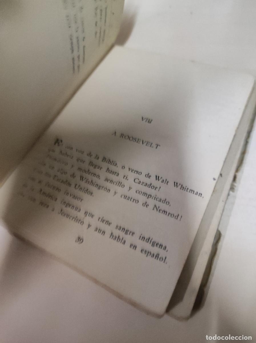 Libros: RUBEN DARIO CANTOS DE VIDA Y ESPERANZA 1943 - Foto 4