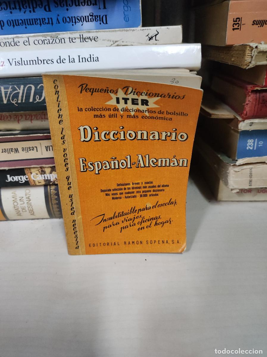 Libros: DICCIONARIO ESPA&Ntilde;OL ALEMAN ITER - Foto 1