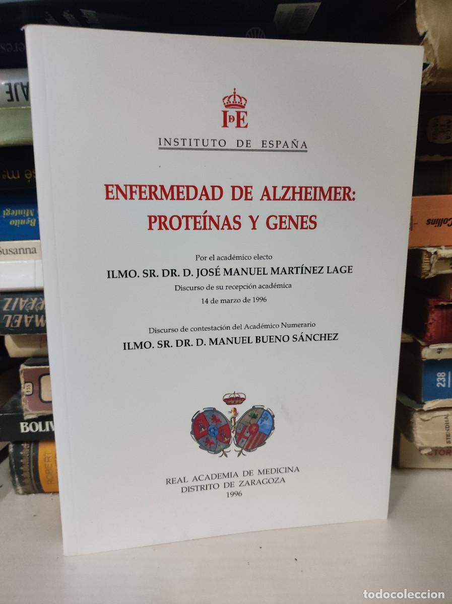 Livros em segunda m&atilde;o: ENFERMEDAD DE ALZHEIMER PROTEINAS Y GENES JOSE MANUEL MARTINEZ LAGE