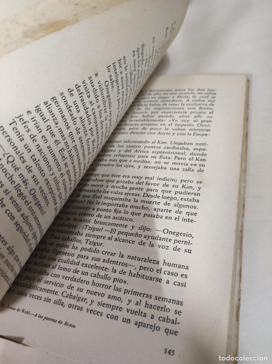 Libros: A LAS PUERTAS DE ROMA LOUIS DE WOHL - Foto 5
