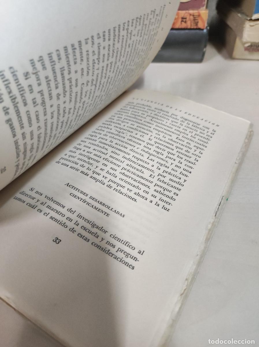 Libros: LA CIENCIA DE LA EDUCACION JOHN DEWEY - Foto 5