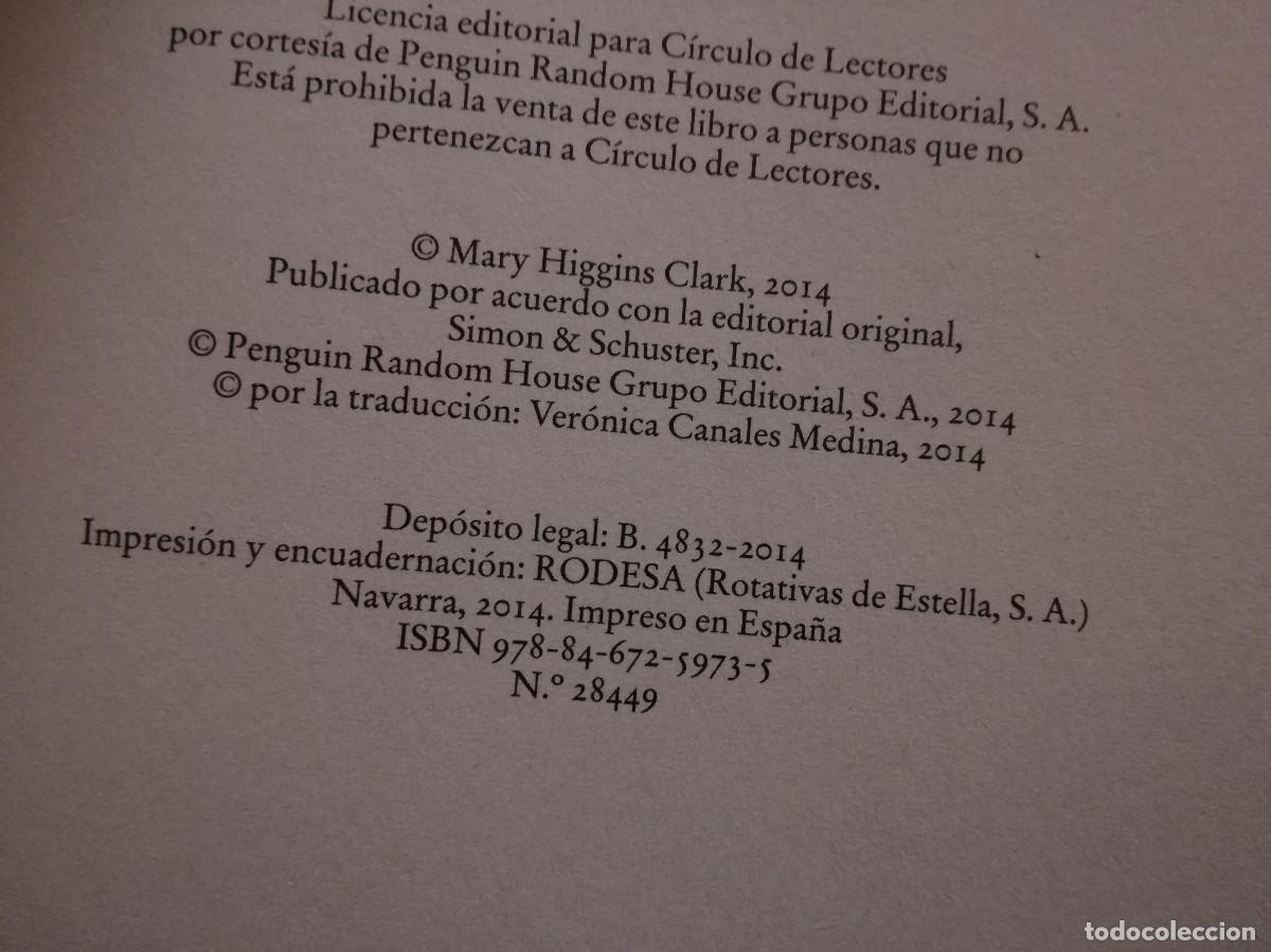 Libros: LIBRO - TEMOR A LA VERDAD - MARY HIGGINS CLARK - Foto 2