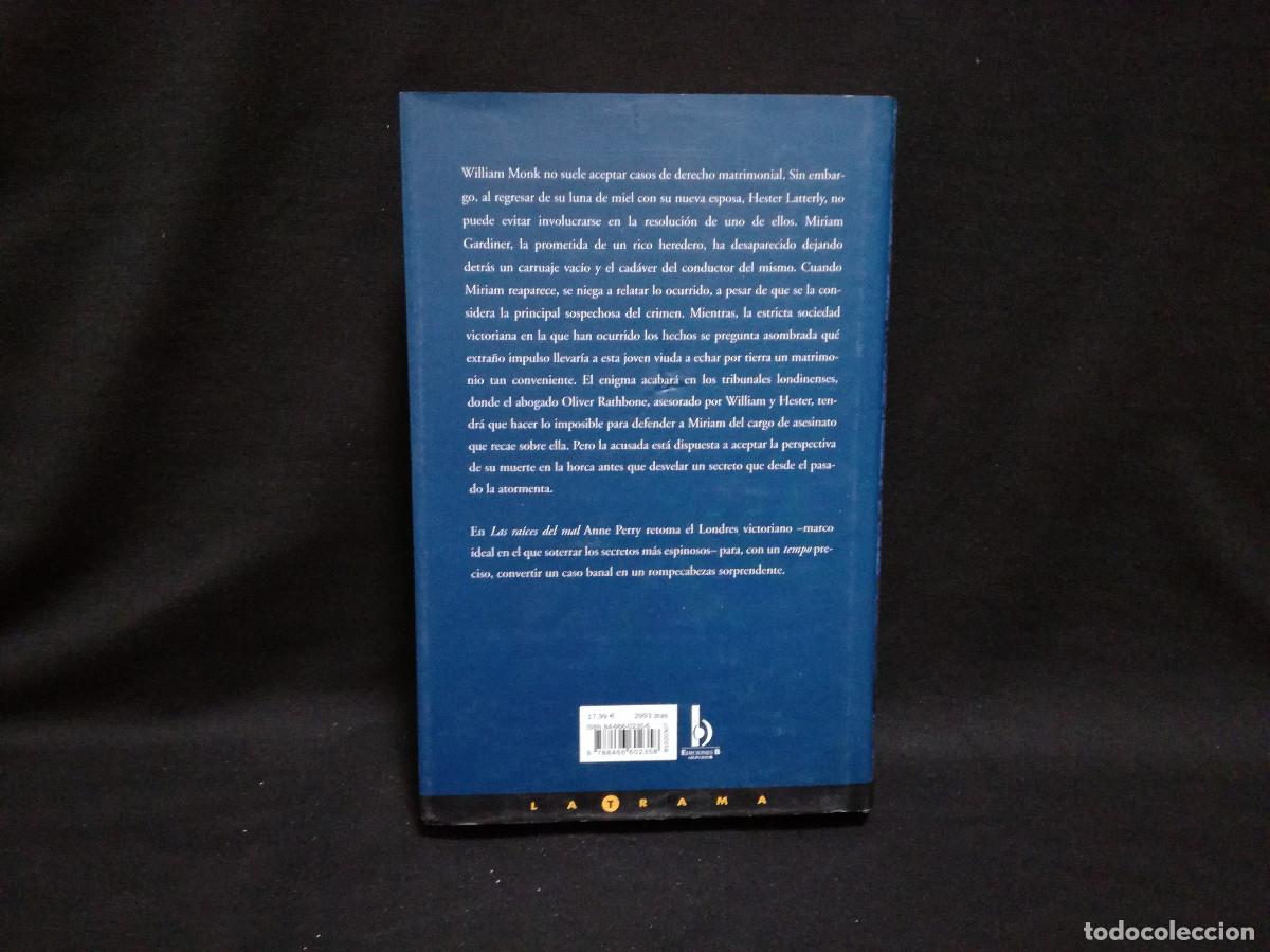 Libros: LIBRO - LAS RAICES DEL MAL - ANNE PERRY - Foto 3