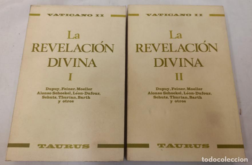 Libros: VATICANO LA REVELACION DIVINA, 2 TOMOS, TAURUS 1970 - Foto 1
