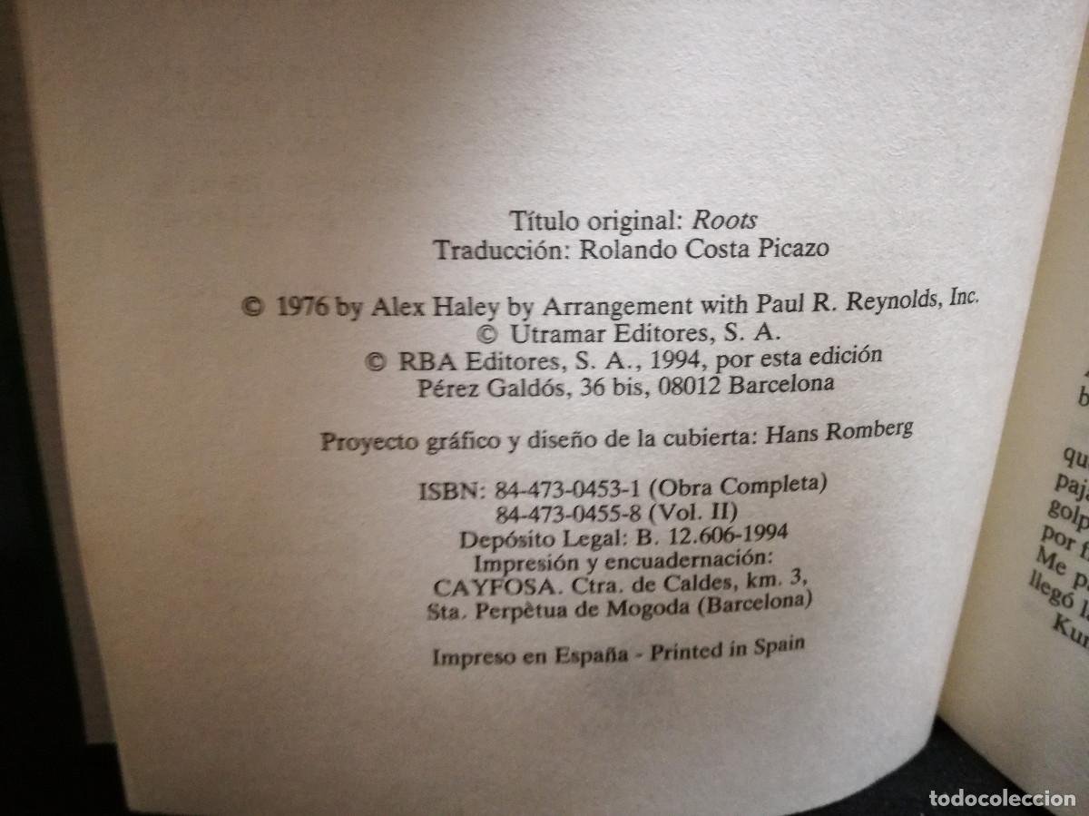 Libros: LIBRO - RAICES II - ALEX HALEY - Foto 2