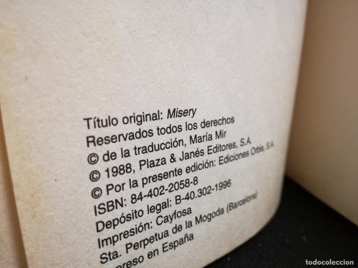 Libros: LIBRO - MISERY - STEPHEN KING - ORBIS - Foto 3