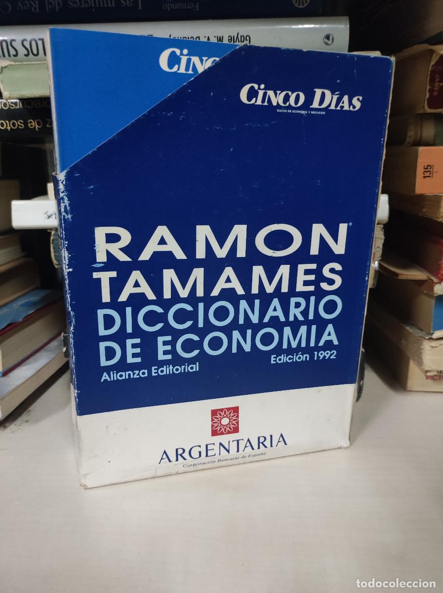 Libros: Diccionario de econom&iacute;a.- Tamames, Ram&oacute;n - Foto 1