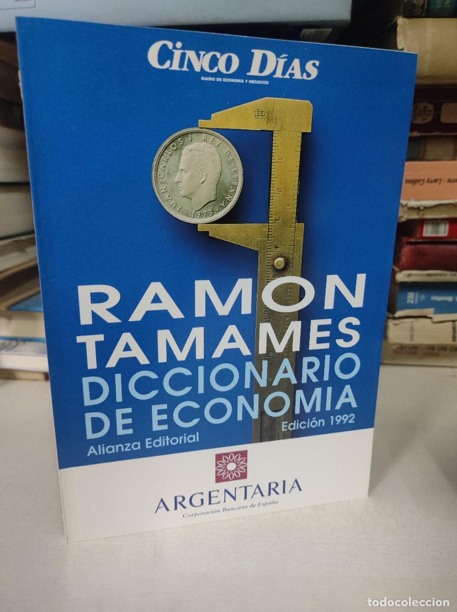 Libros: Diccionario de econom&iacute;a.- Tamames, Ram&oacute;n - Foto 5